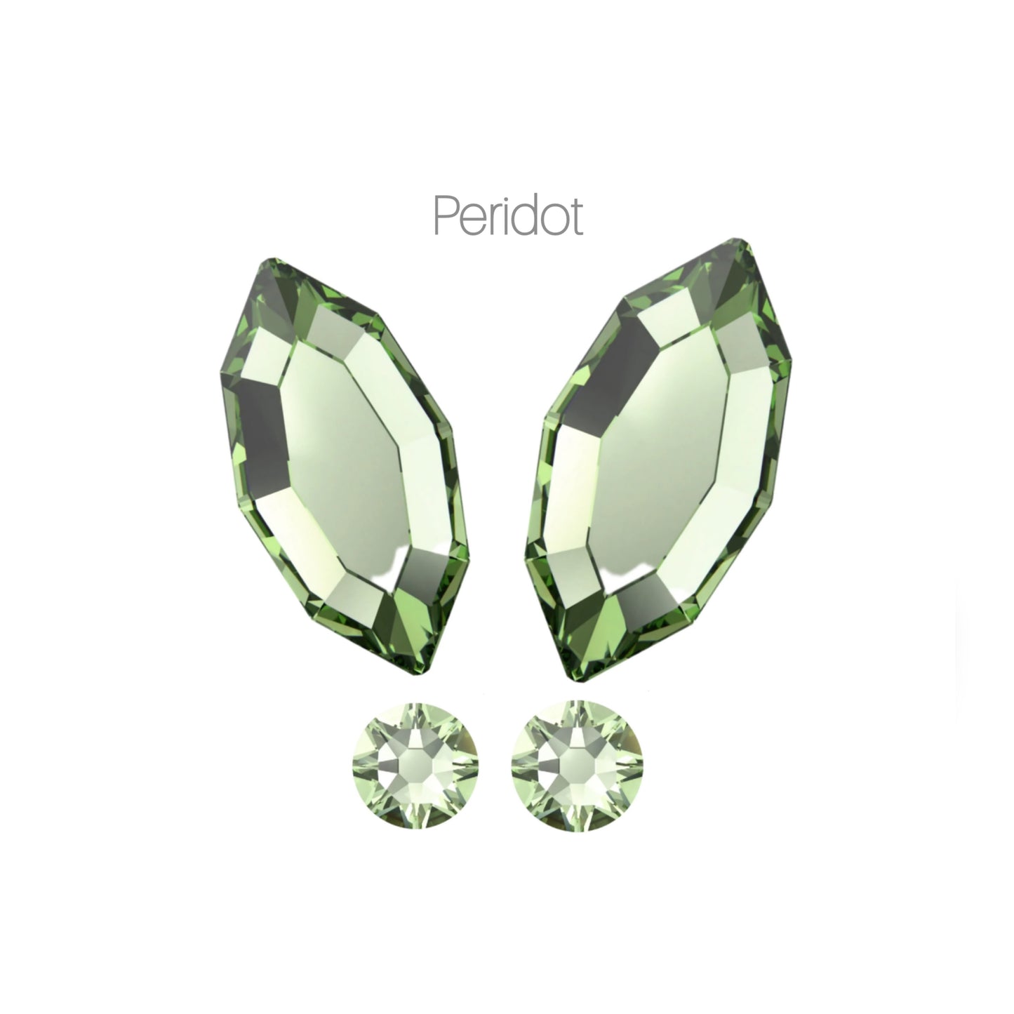 Pack 5 mariposas Swarovski ®