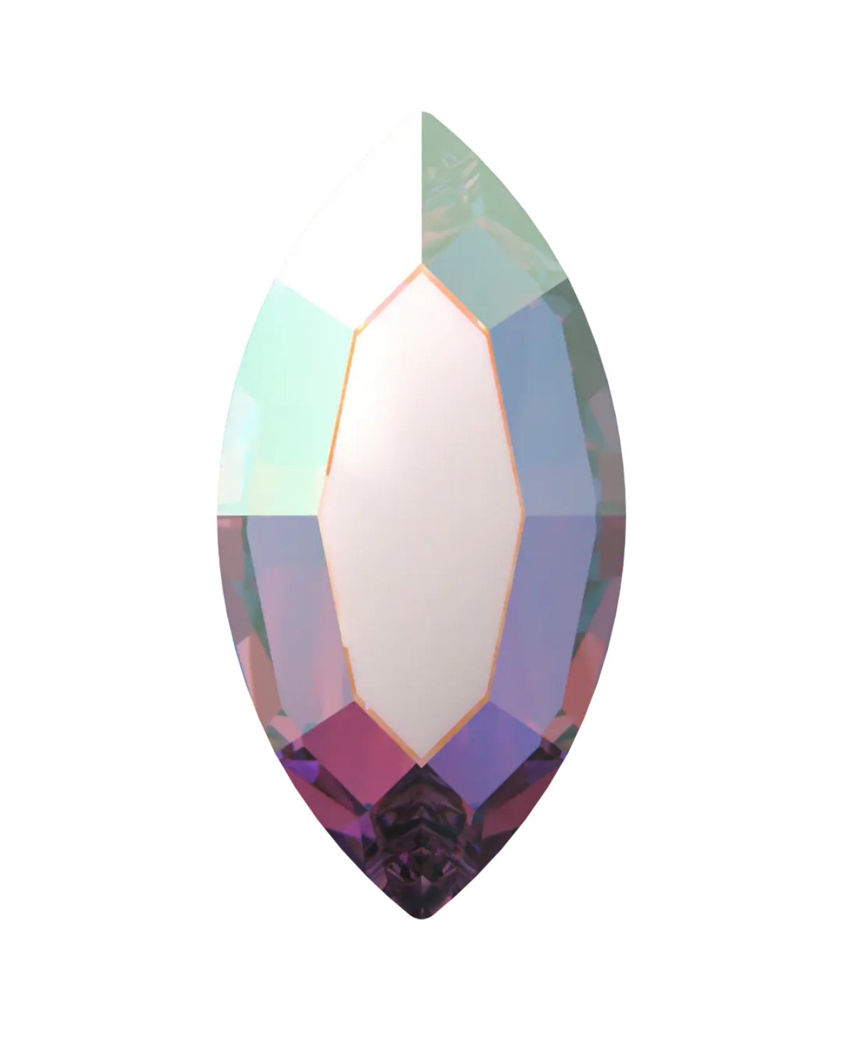 Swarovski® Navette- Crystal AB