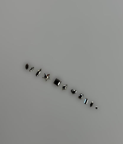 Pack mix 30 cristales Swarovski ® - Crystal