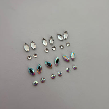 Pack mix 6 mariposa Swarovski ®