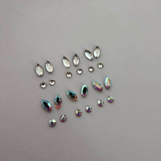 Pack mix 6 mariposa Swarovski ®