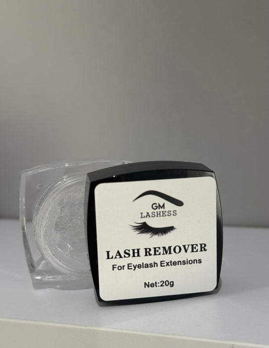 Lash cream remover