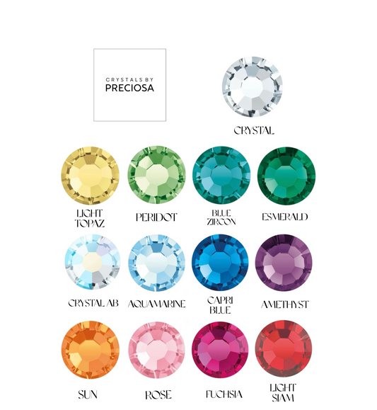 Pack mix 140 cristales Preciosa ®
