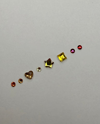 Pack Scarlet Sun Collection 36 cristales Swarovski ®