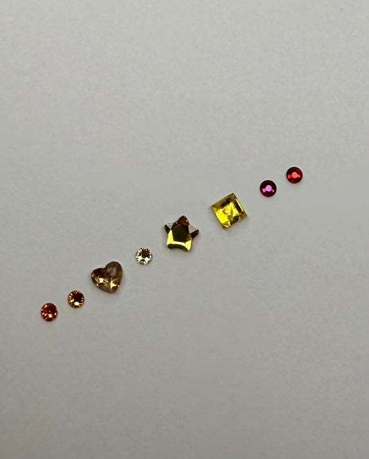 Pack Scarlet Sun Collection 36 cristales Swarovski ®