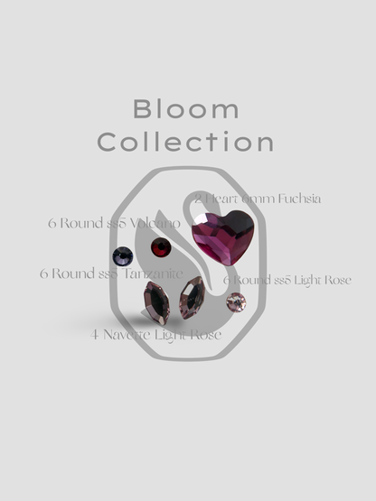Pack Bloom Collection 24 cristales Swarovski ®