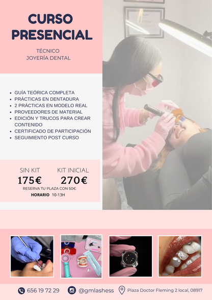 Presencial- Joyería dental