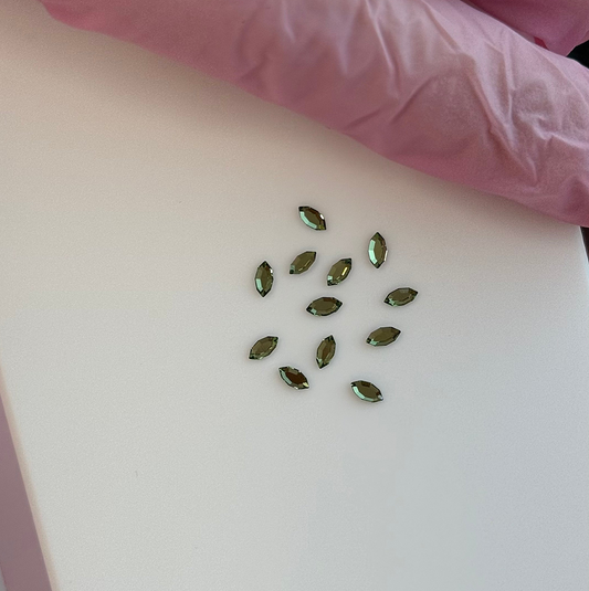 Swarovski® Navette- Peridot