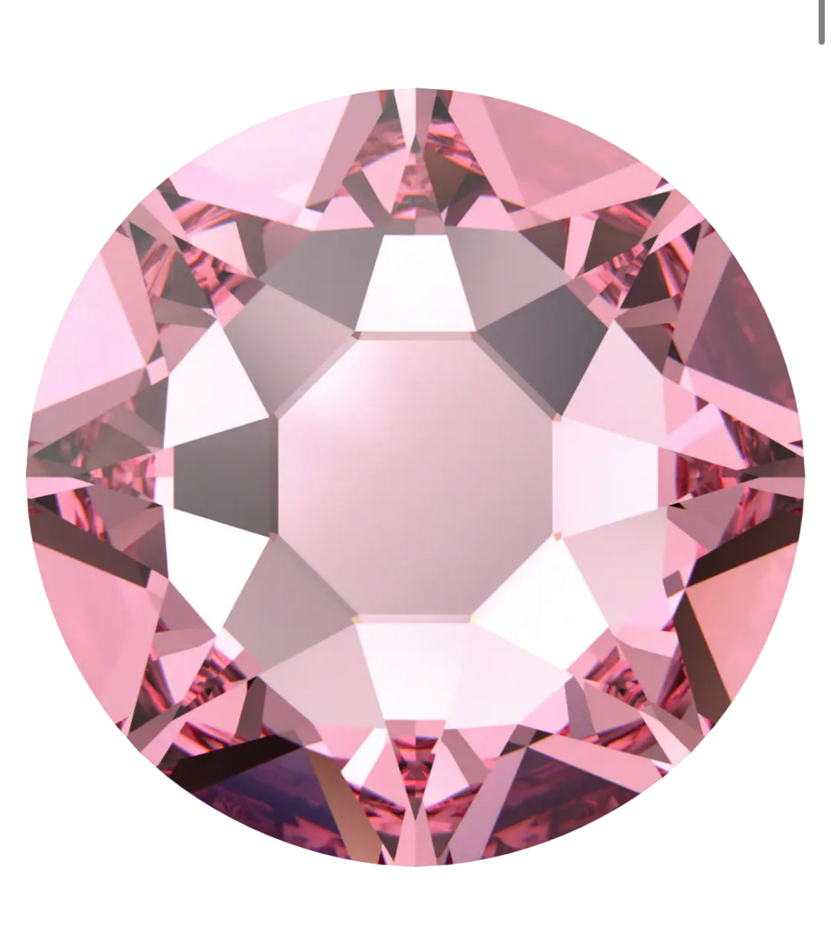 Swarovski® Redondo- Light Rose 2000,2058,2088