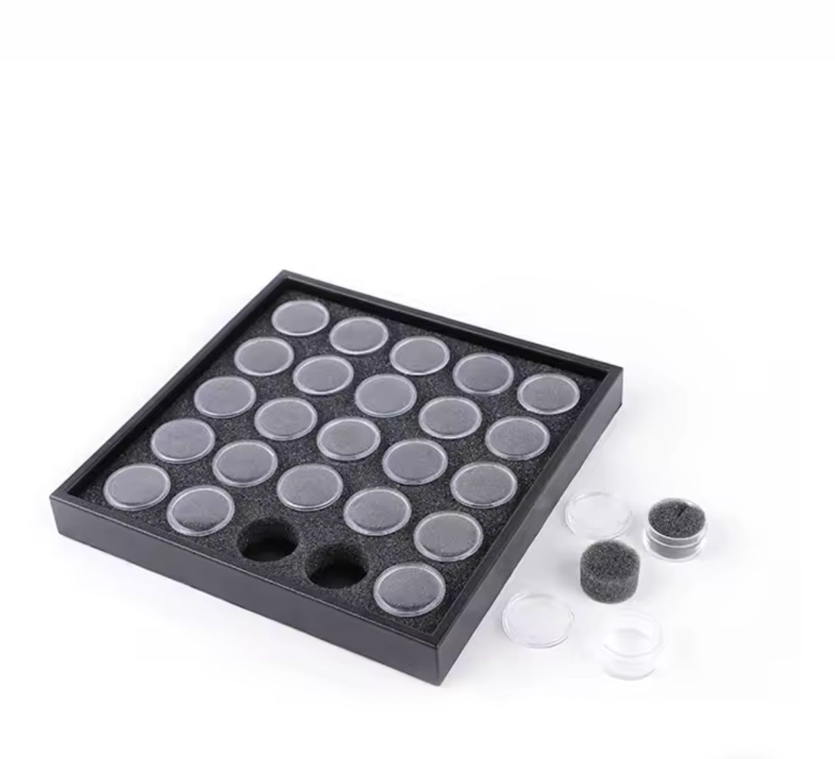 Bandeja exhibición 25 frascos