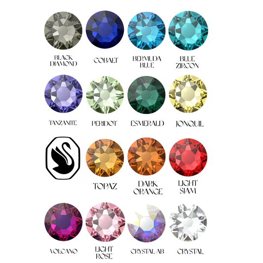 Pack mix 150 cristales Swarovski ®