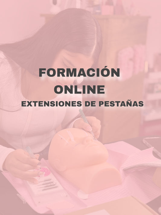 Formación online - Extensiones de pestañas