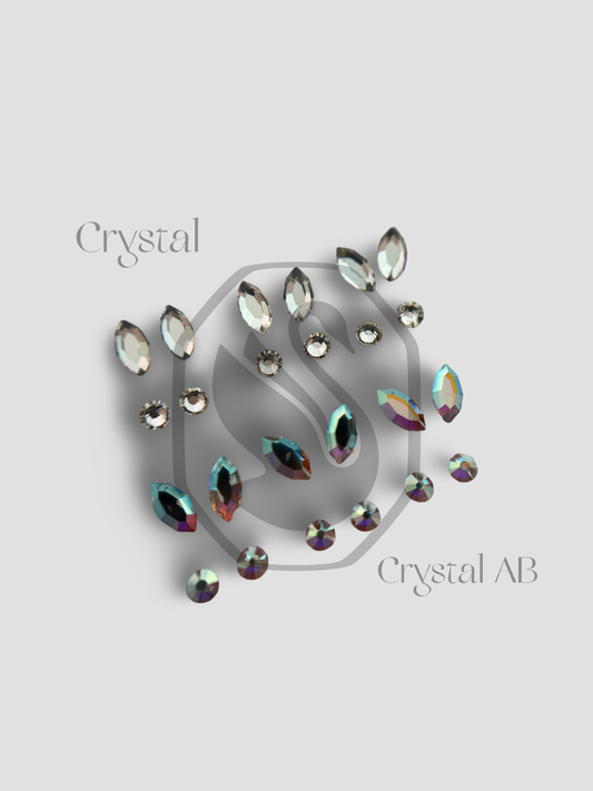 Pack mix 6 mariposa Swarovski ®