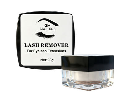Lash cream remover