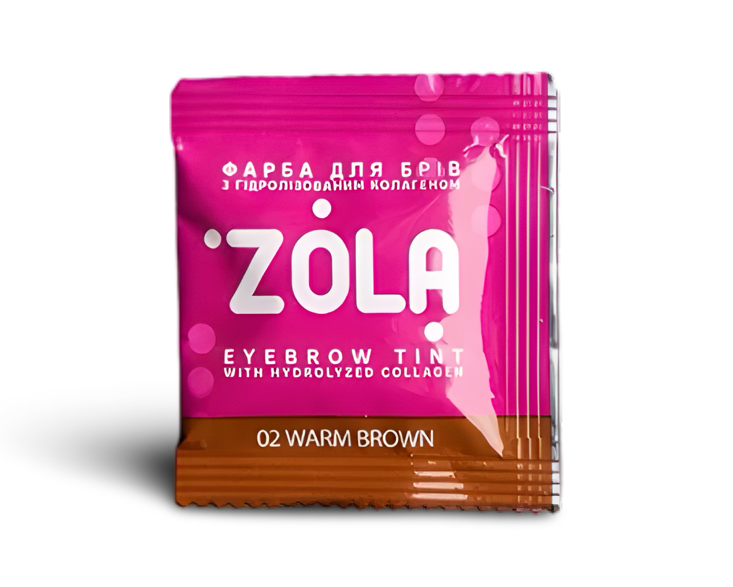 Tinte en sobre 02 warm brown ZOLA