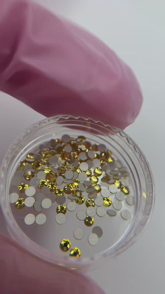 Preciosa® MAXIMA redondo - Light Topaz