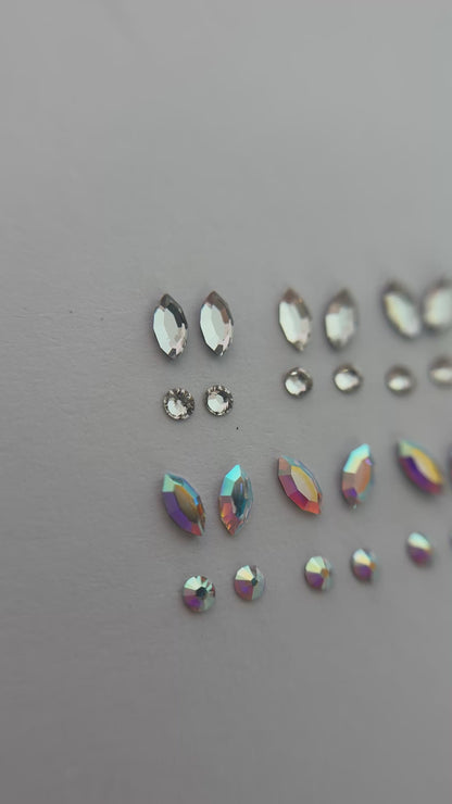 Pack mix 6 mariposa Swarovski ®