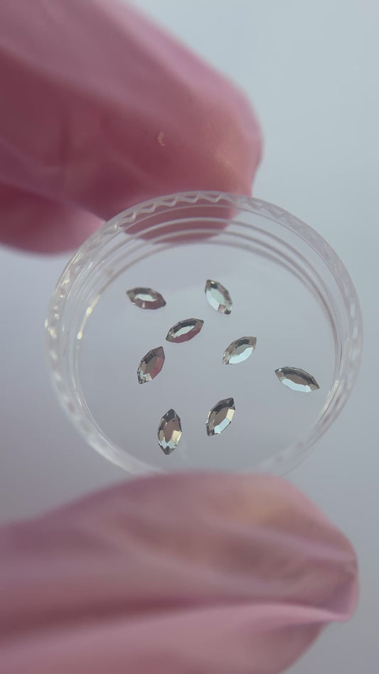 Swarovski® Navette- Crystal