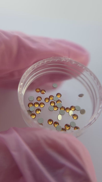 Swarovski® Redondo- Topaz 2000,2058,2088